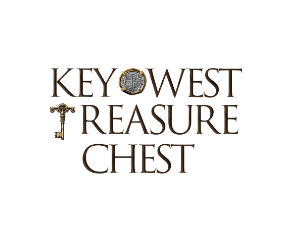the logo for key west treasure chest